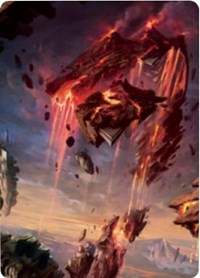 Mountain 2 Art Card [Zendikar Rising Art Series]-1
