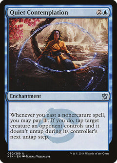 Quiet Contemplation [Khans of Tarkir]-1