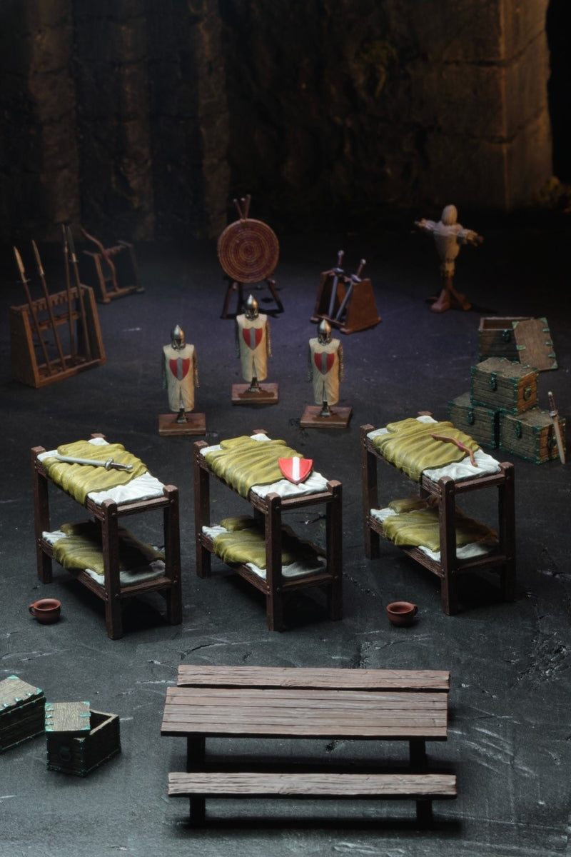 WizKids 4D Settings Castle Barracks-1