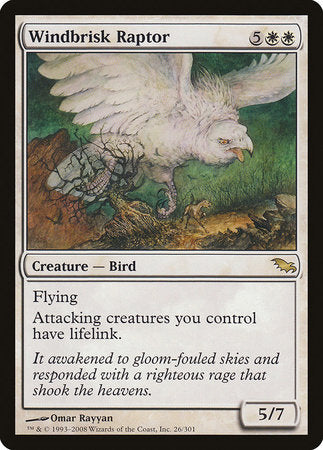 Windbrisk Raptor [Shadowmoor]-1