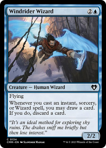 Windrider Wizard [Commander Masters]