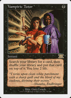 Vampiric Tutor [Classic Sixth Edition]-1