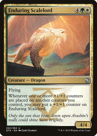 Enduring Scalelord [Dragons of Tarkir]-1