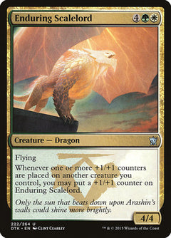 Enduring Scalelord [Dragons of Tarkir]-1