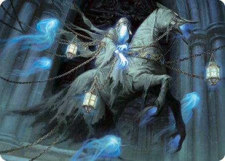 Patrician Geist Art Card [Innistrad: Midnight Hunt Art Series]-1