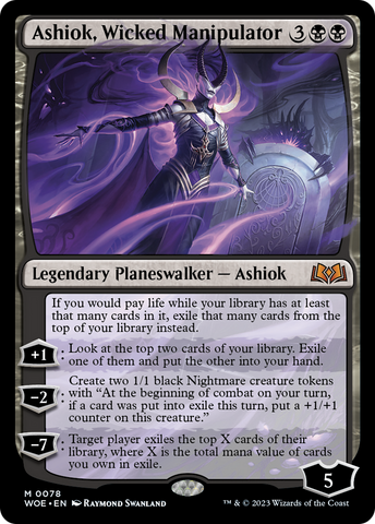 Ashiok, Wicked Manipulator [Wilds of Eldraine]