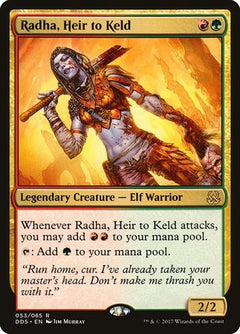 Radha, Heir to Keld [Duel Decks: Mind vs. Might]-1