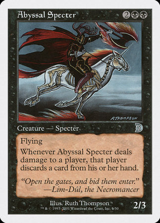 Abyssal Specter [Deckmasters]-1