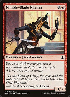 Nimble-Blade Khenra [Amonkhet]-1