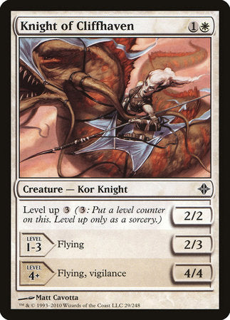 Knight of Cliffhaven [Rise of the Eldrazi]-1