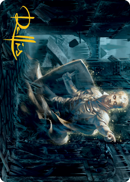 Dennick, Pious Apparition Art Card (Gold-Stamped Signature) [Innistrad: Midnight Hunt Art Series]-1