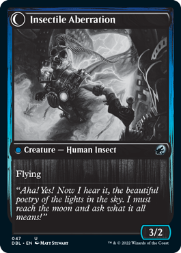 Delver of Secrets // Insectile Aberration [Innistrad: Double Feature]-2