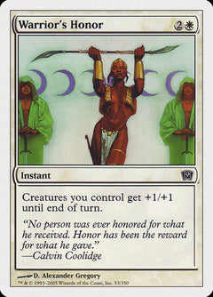 Warrior's Honor [Ninth Edition]-1