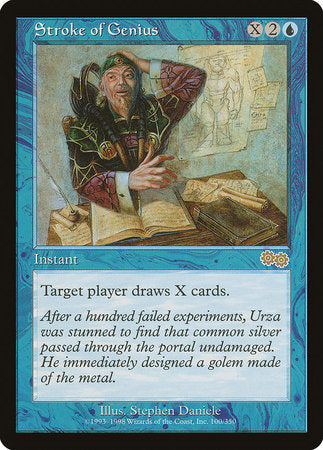 Stroke of Genius [Urza's Saga]-1