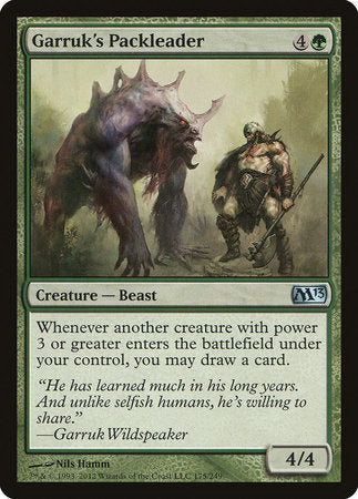 Garruk's Packleader [Magic 2013]-1