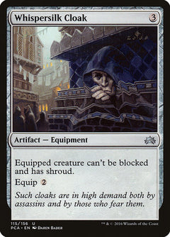 Whispersilk Cloak [Planechase Anthology]-1