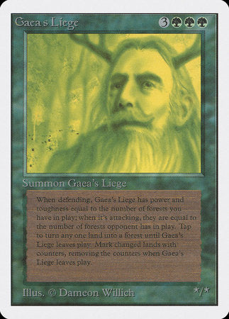 Gaea's Liege [Unlimited Edition]-1