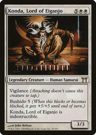 Konda, Lord of Eiganjo [Champions of Kamigawa]-1