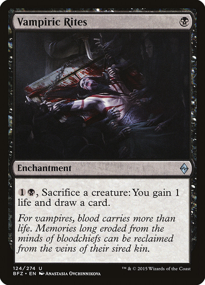 Vampiric Rites [Battle for Zendikar]-1