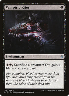 Vampiric Rites [Battle for Zendikar]-1
