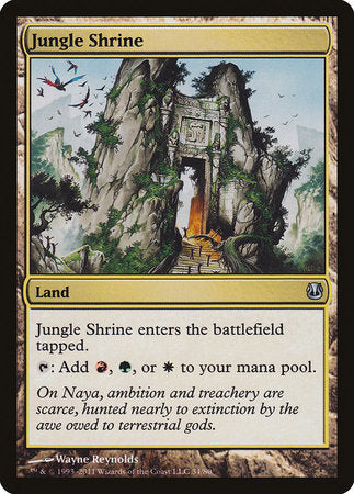 Jungle Shrine [Duel Decks: Ajani vs. Nicol Bolas]-1