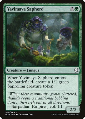 Yavimaya Sapherd [Dominaria]-1