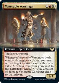 Venerable Warsinger (Extended Art) [Strixhaven: School of Mages]-1