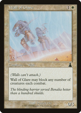 Wall of Glare [Urza's Destiny]-1