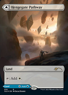 Hengegate Pathway // Mistgate Pathway (Borderless) [Secret Lair: Ultimate Edition 2]-1