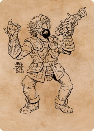 Jan Jansen, Chaos Crafter Art Card [Commander Legends: Battle for Baldur's Gate Art Series]-1