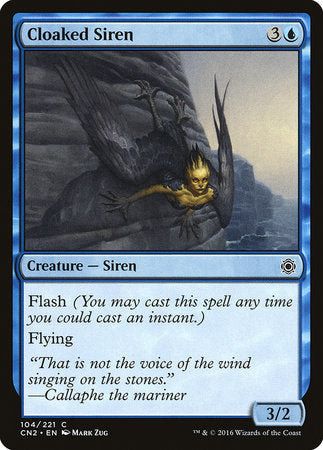 Cloaked Siren [Conspiracy: Take the Crown]-1