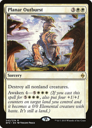 Planar Outburst [Battle for Zendikar]-1