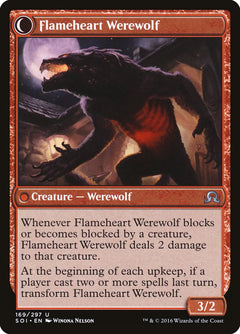 Kessig Forgemaster // Flameheart Werewolf [Shadows over Innistrad]-2