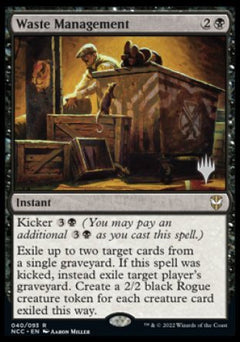 Waste Management (Promo Pack) [Streets of New Capenna Commander Promos]-1