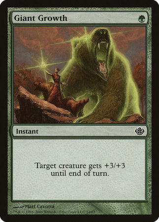 Giant Growth [Duel Decks: Garruk vs. Liliana]-1