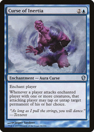 Curse of Inertia [Commander 2013]-1