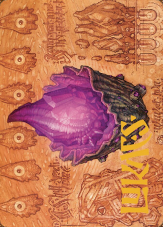 Thorn of Amethyst Art Card (Gold-Stamped Signature) [The Brothers' War Art Series]-1