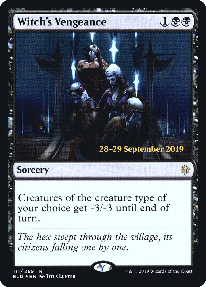 Witch's Vengeance [Throne of Eldraine Prerelease Promos]-1