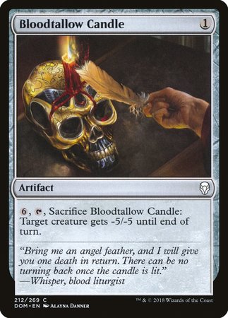 Bloodtallow Candle [Dominaria]-1