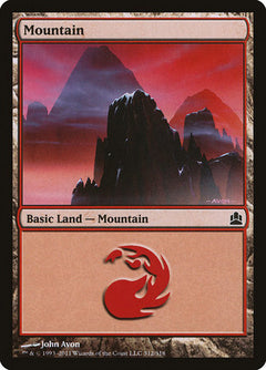 Mountain (312) [Commander 2011]-1