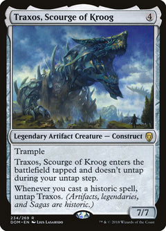 Traxos, Scourge of Kroog [Dominaria]-1