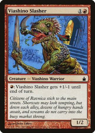 Viashino Slasher [Ravnica: City of Guilds]-1