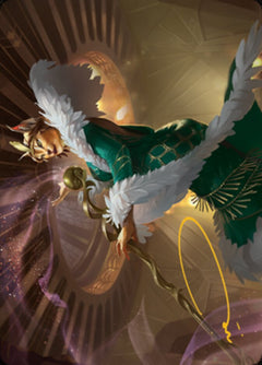 Kitt Kanto, Mayhem Diva Art Card (Gold-Stamped Signature) [Streets of New Capenna Art Series]-1