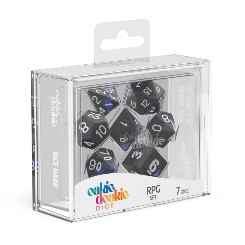 Oakie Doakie Dice RPG Set Enclave - Sapphire (7)-1