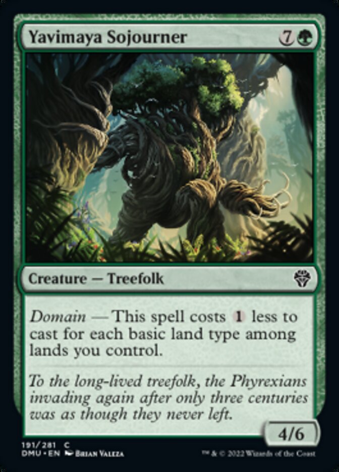 Yavimaya Sojourner [Dominaria United]-1
