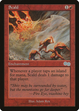 Scald [Urza's Saga]-1