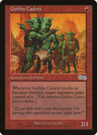 Goblin Cadets [Urza's Saga]-1