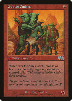 Goblin Cadets [Urza's Saga]-1