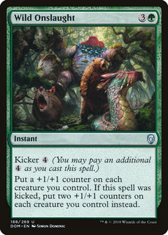 Wild Onslaught [Dominaria]-1