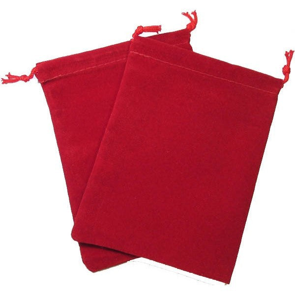 CHX 2394 Suedecloth Bag (L) - Red-1